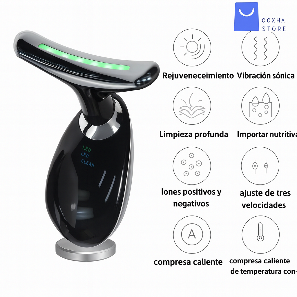 MASAJEADOR FACIAL Y CUELLO
