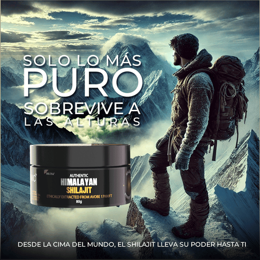 SHILAJIT ORIGINAL DEL HIMALAYA